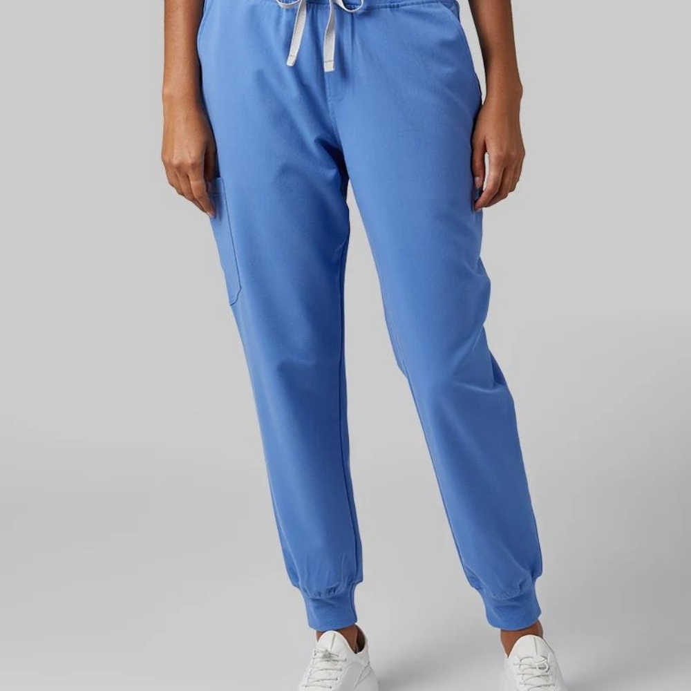 FIGS Technical Collection  Women's Jogger Pants in Periwinkle Blue Size S